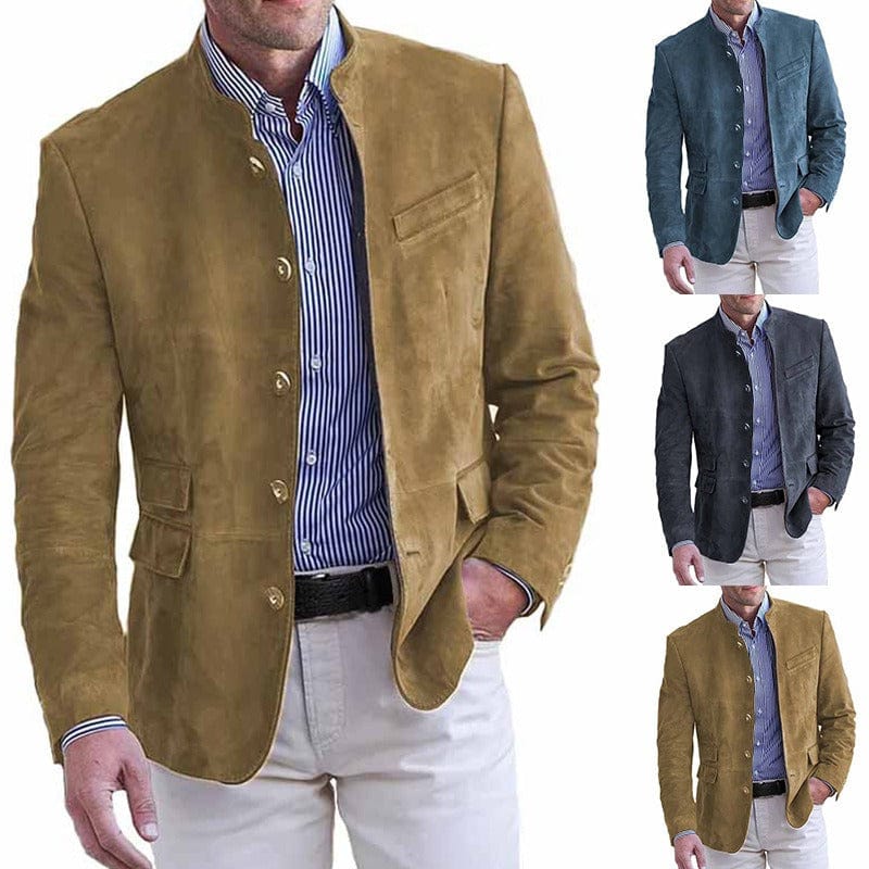 Blazer Prestige Alvaro com Acabamento Suede