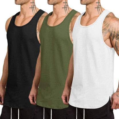 Pack de 3 Camisolas de Ginásio de Secagem Rápida (Apenas EUA)