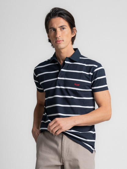 Polo Rugby Azul