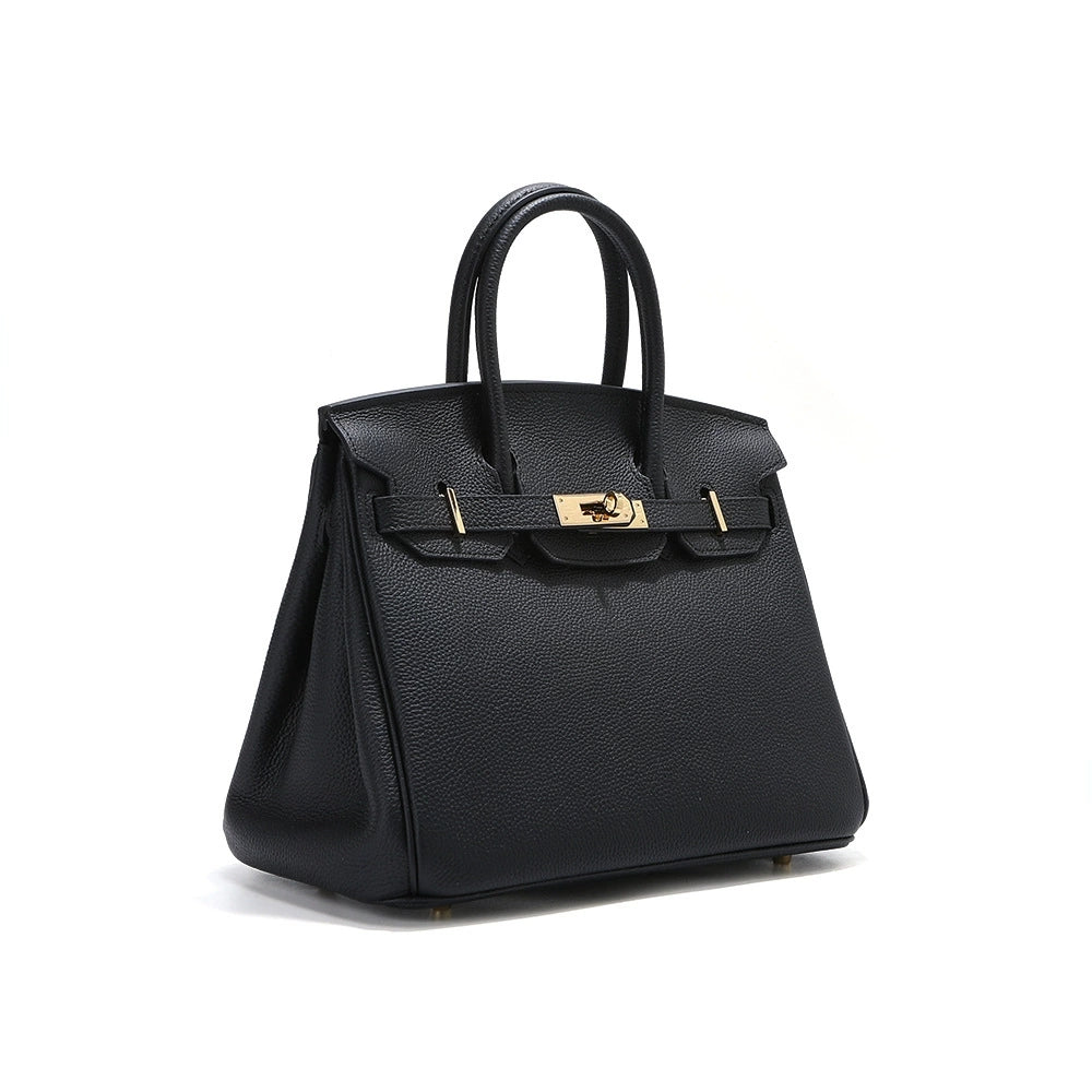Jane – Bolsa Premium em Couro Genuíno Pebbled