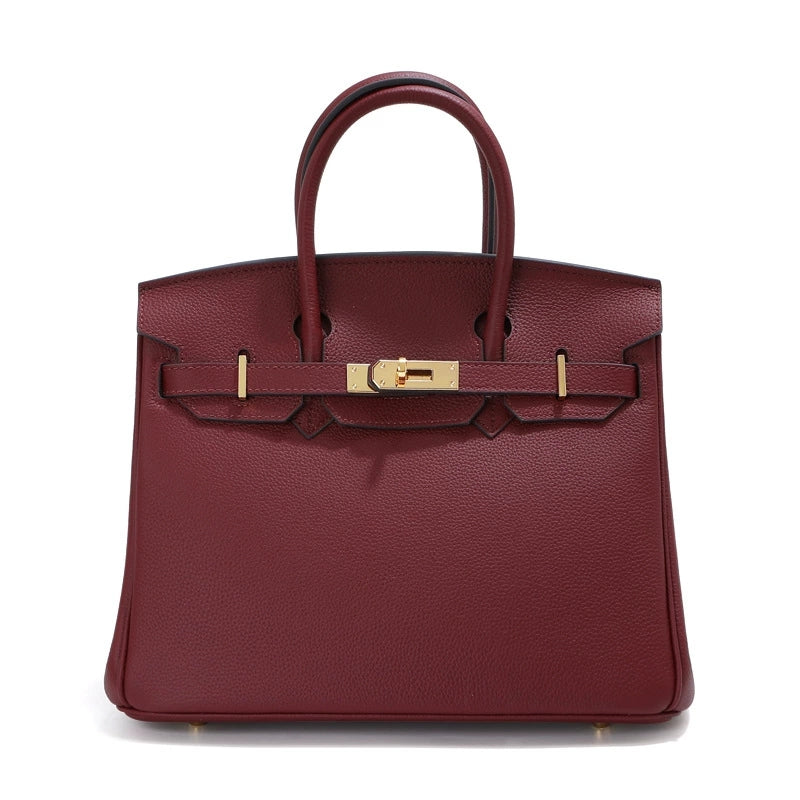 Jane – Bolsa Premium em Couro Genuíno Pebbled