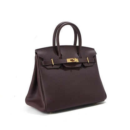 Jane – Bolsa Premium em Couro Genuíno Pebbled