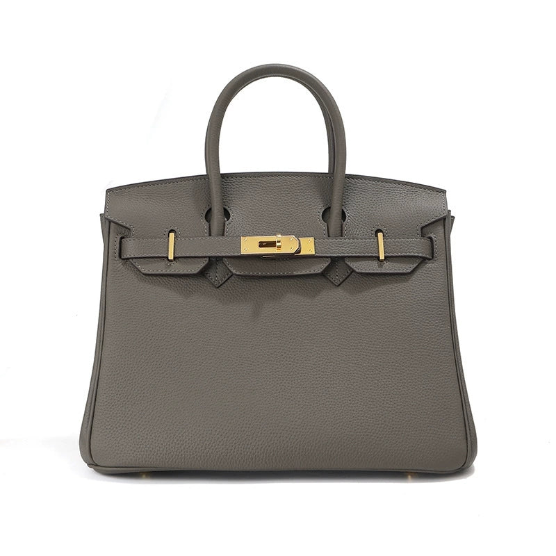 Jane – Bolsa Premium em Couro Genuíno Pebbled