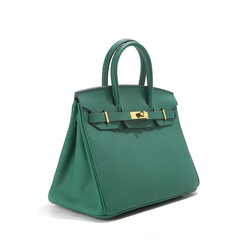 Jane – Bolsa Premium em Couro Genuíno Pebbled