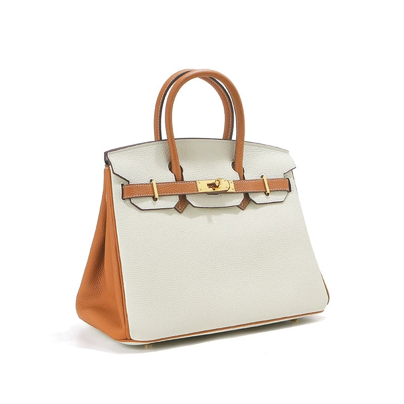 Jane – Bolsa Premium em Couro Genuíno Pebbled