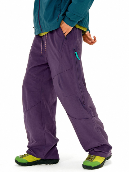 EchoSet - Calças Softshell Impermeáveis e Leves Unissexo