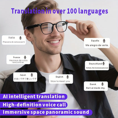 Óculos Inteligentes de Tradução AI SENBONO Aura
