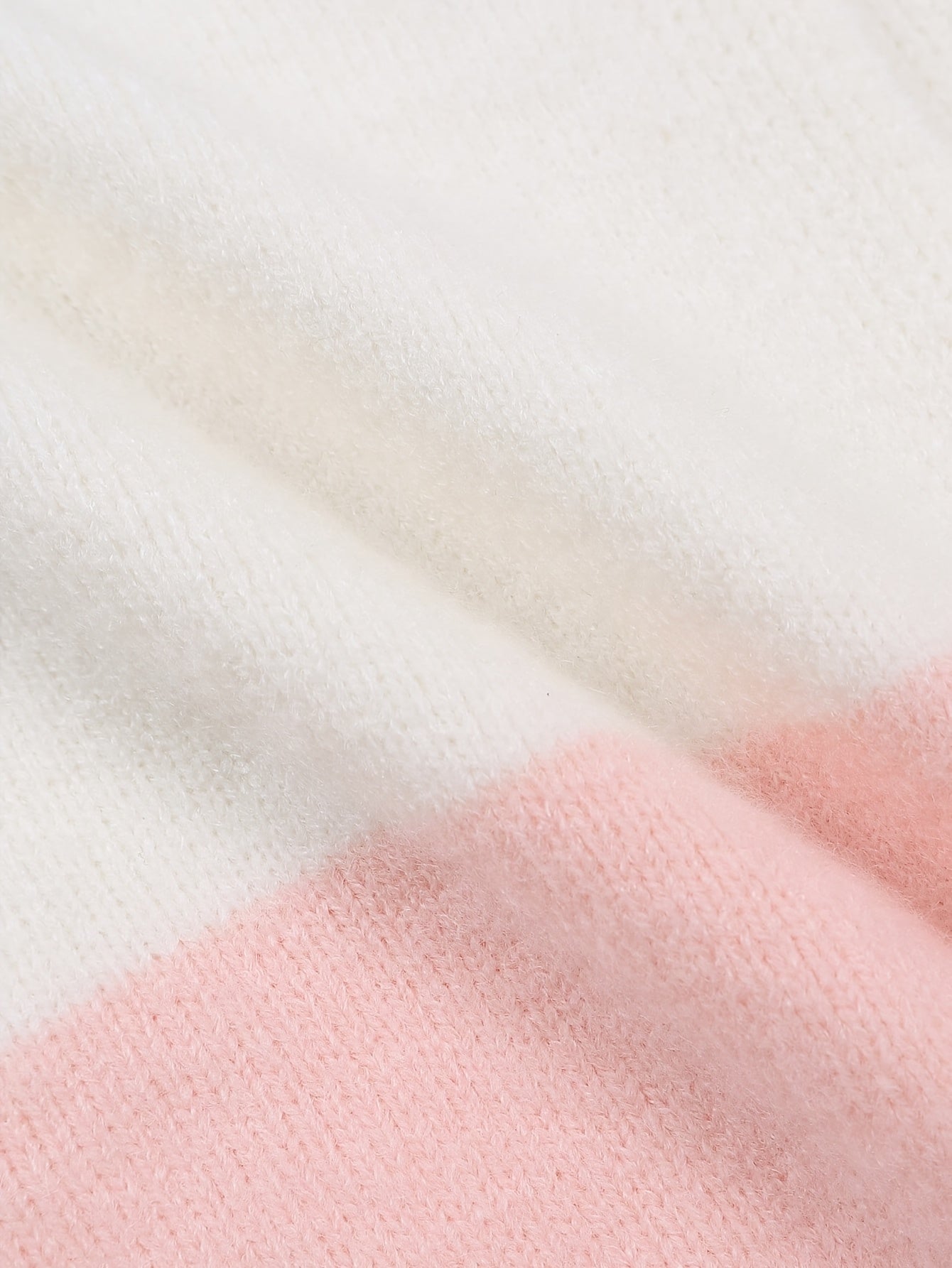 Cardigan Blush Harmony Luxe com Capuz e Bloco de Cor