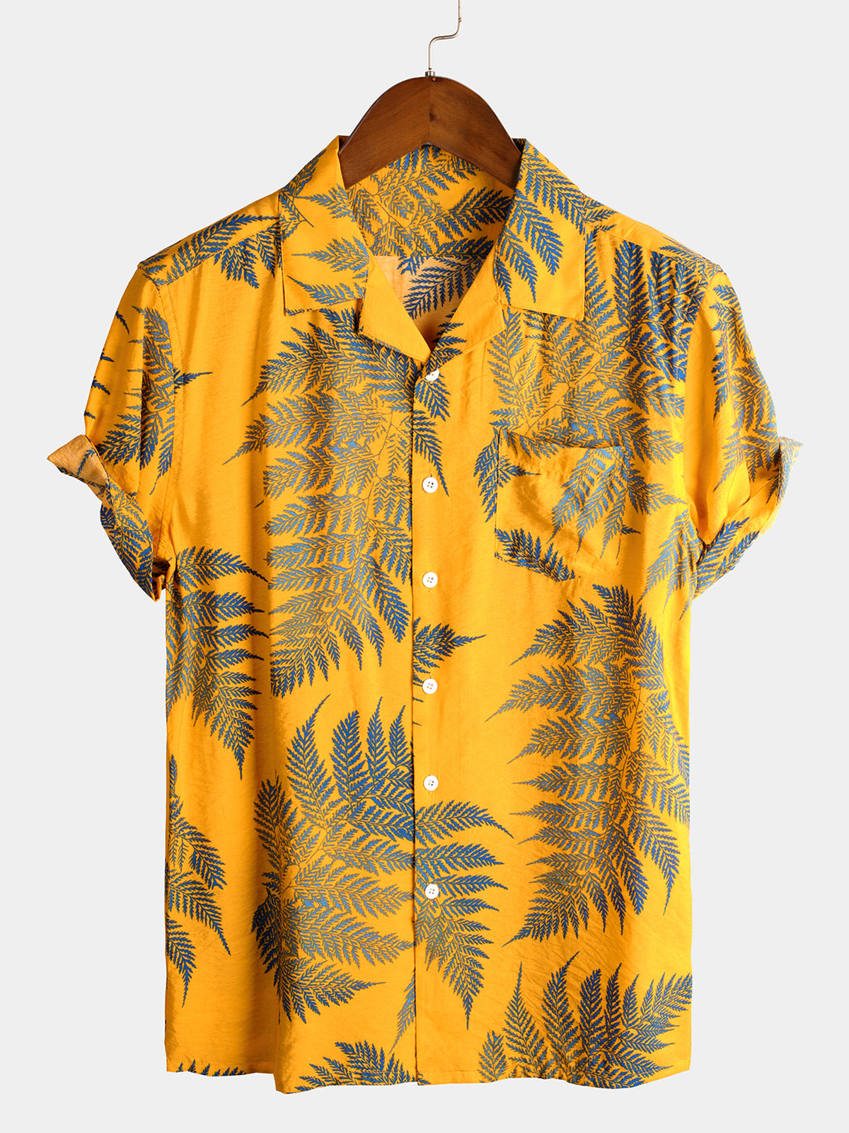 Camisa Pacific Breeze Luxe Tropical em Algodão