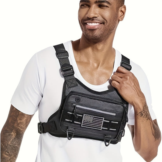 Mochila Peitoral Desportiva Velocity Pro Luxe Multifuncional