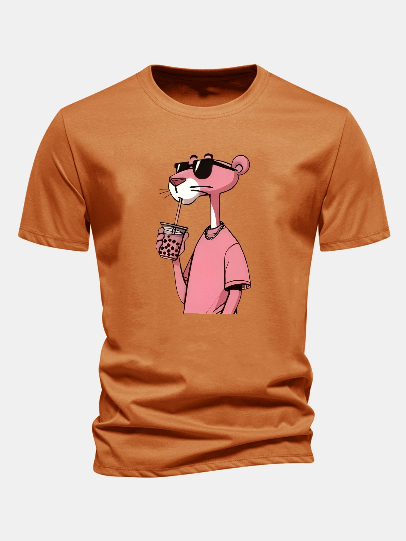 T-Shirt Pink Panther em Algodão Premium