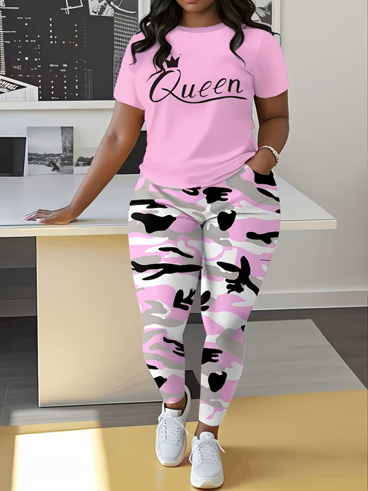 Conjunto Regalia Curve Luxe Camuflado Queen Plus Size