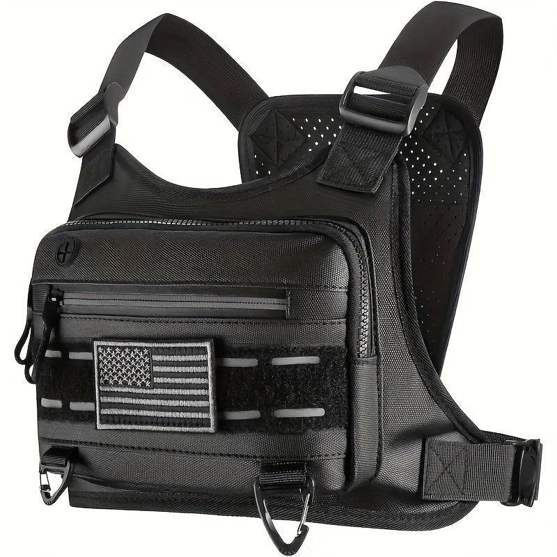 Mochila Peitoral Desportiva Velocity Pro Luxe Multifuncional