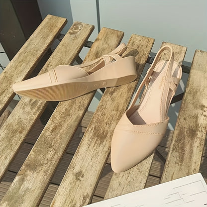 Sapatos Veloura Luxe de Cunha com Biqueira Pontiaguda