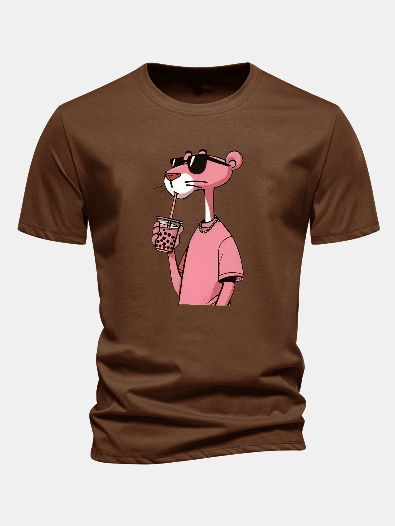 T-Shirt Pink Panther em Algodão Premium