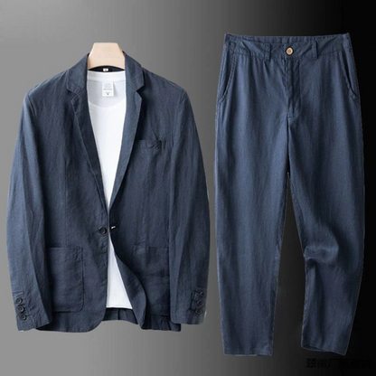 Conjunto Elegante de Linho Premium