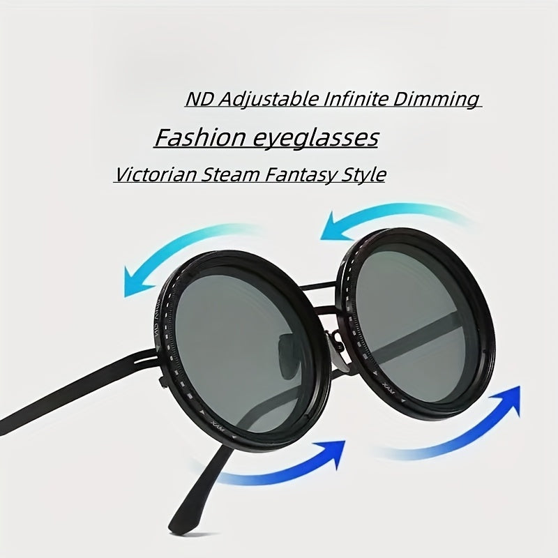 Óculos de Sol Steampunk Retro Aetheron Luxe Polarizados