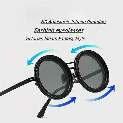 Óculos de Sol Steampunk Retro Aetheron Luxe Polarizados