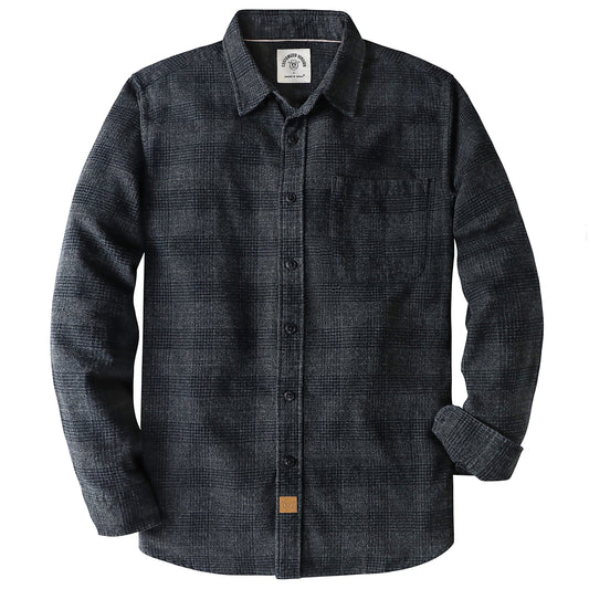 Camisa Flanela Xadrez Dubinik em Algodão Escovado Premium