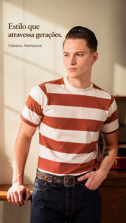 Camiseta Ringer dos anos 1940
