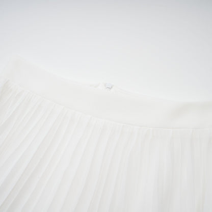 Vestido longo em camadas com alças halter