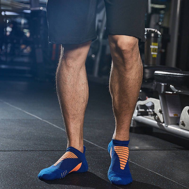 Meias de Ankle Atletas com Almofada Espessa para Homens