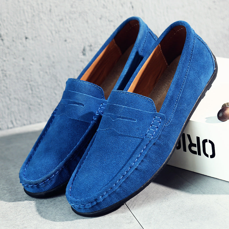 Loafers Clássicos em Camurça Retro Luxe
