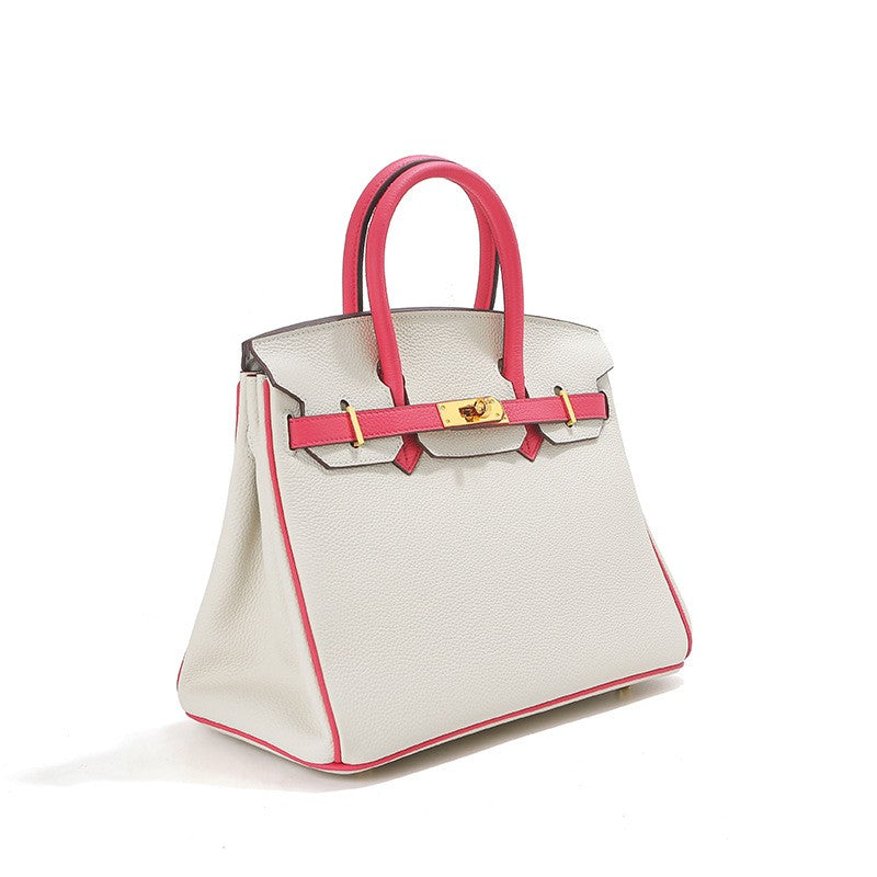 Jane – Bolsa Premium em Couro Genuíno Pebbled