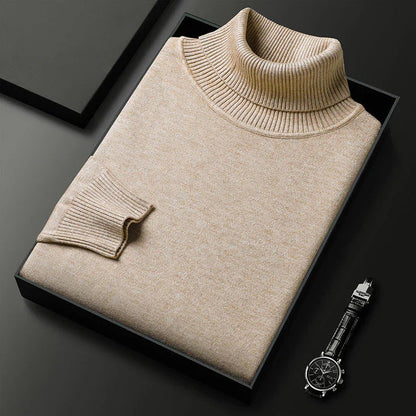 Camisola de Gola Alta em Caxemira Monte Carlo Prestige