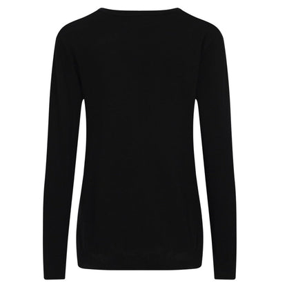 Sweater Preto com Raio para Mulheres – Estilo Retro dos Anos
