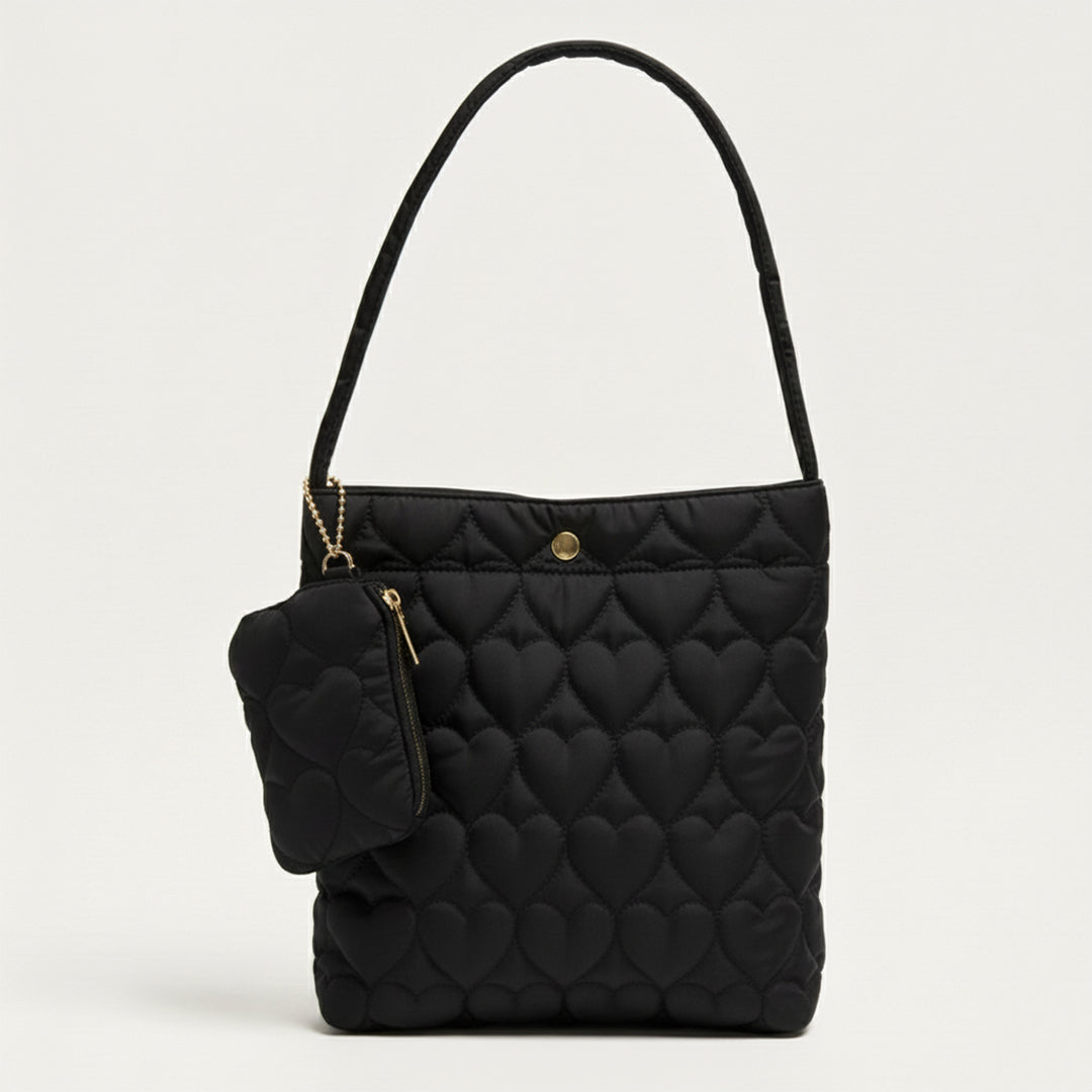 Bolsa Coração Almofadada