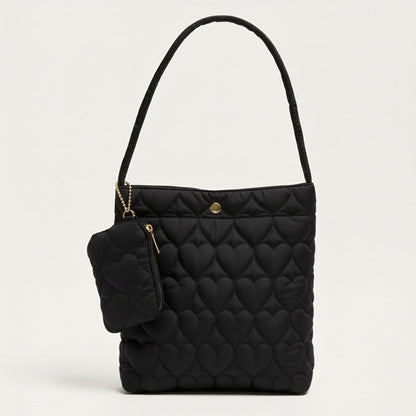 Bolsa Coração Almofadada