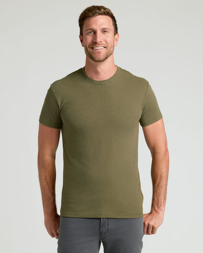 O Clássico Crew Neck 3-Pack