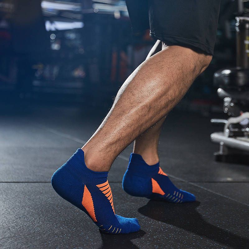Meias de Ankle Atletas com Almofada Espessa para Homens