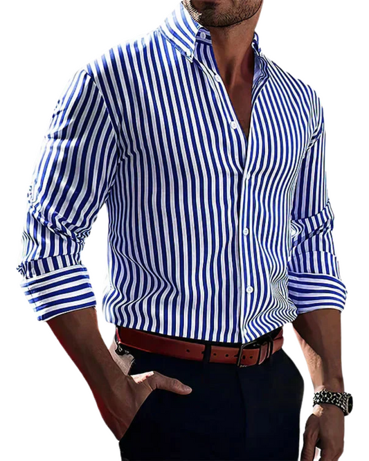 Camisa Prestige Listrada Elegante
