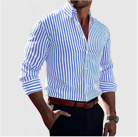 Camisa Prestige Listrada Elegante