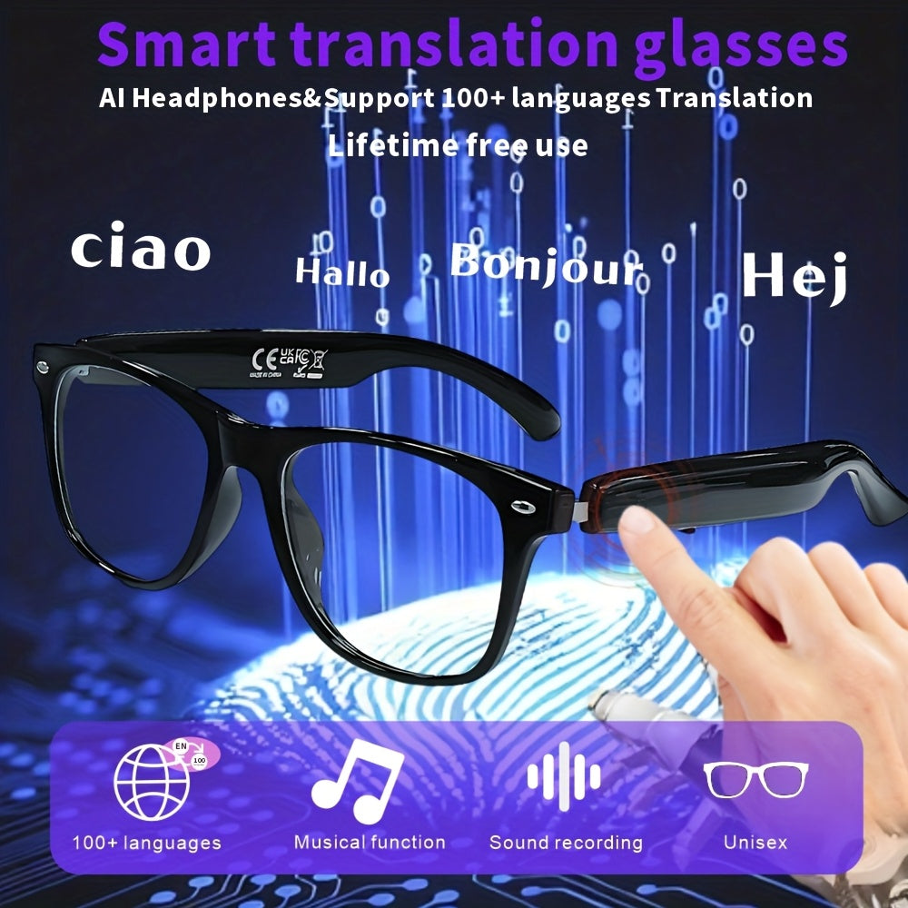 Óculos Inteligentes de Tradução AI SENBONO Aura