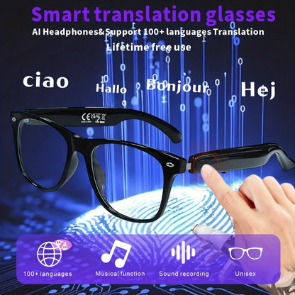 Óculos Inteligentes de Tradução AI SENBONO Aura