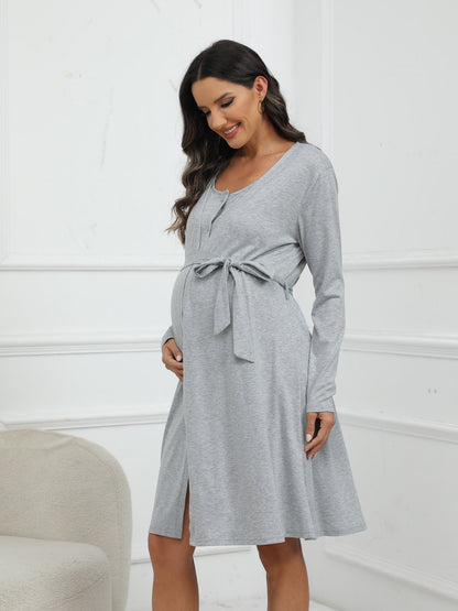 Novo Conjunto Confortável de Roupa para Gestantes