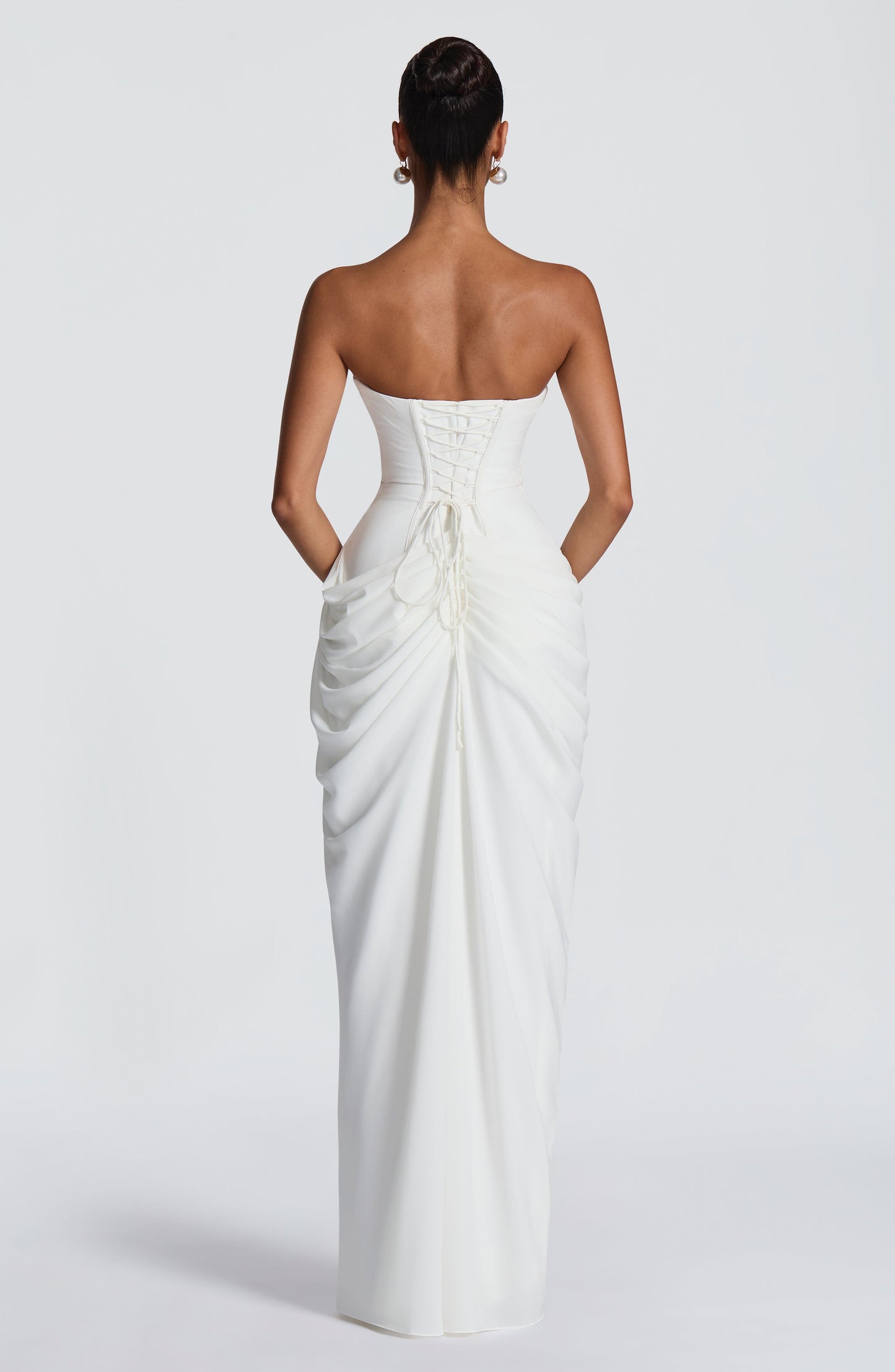 Vestido Maxi Cyra - Marfim
