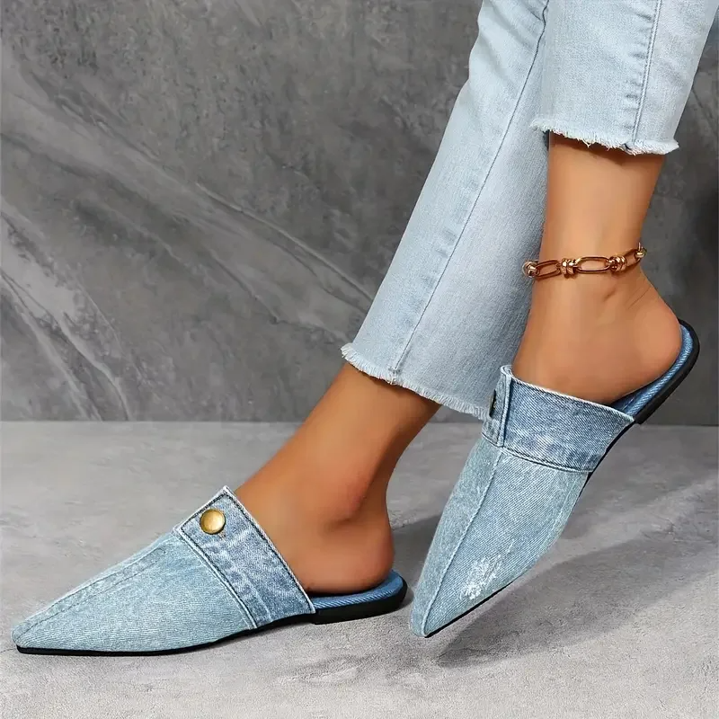 Mule Slide de Denim