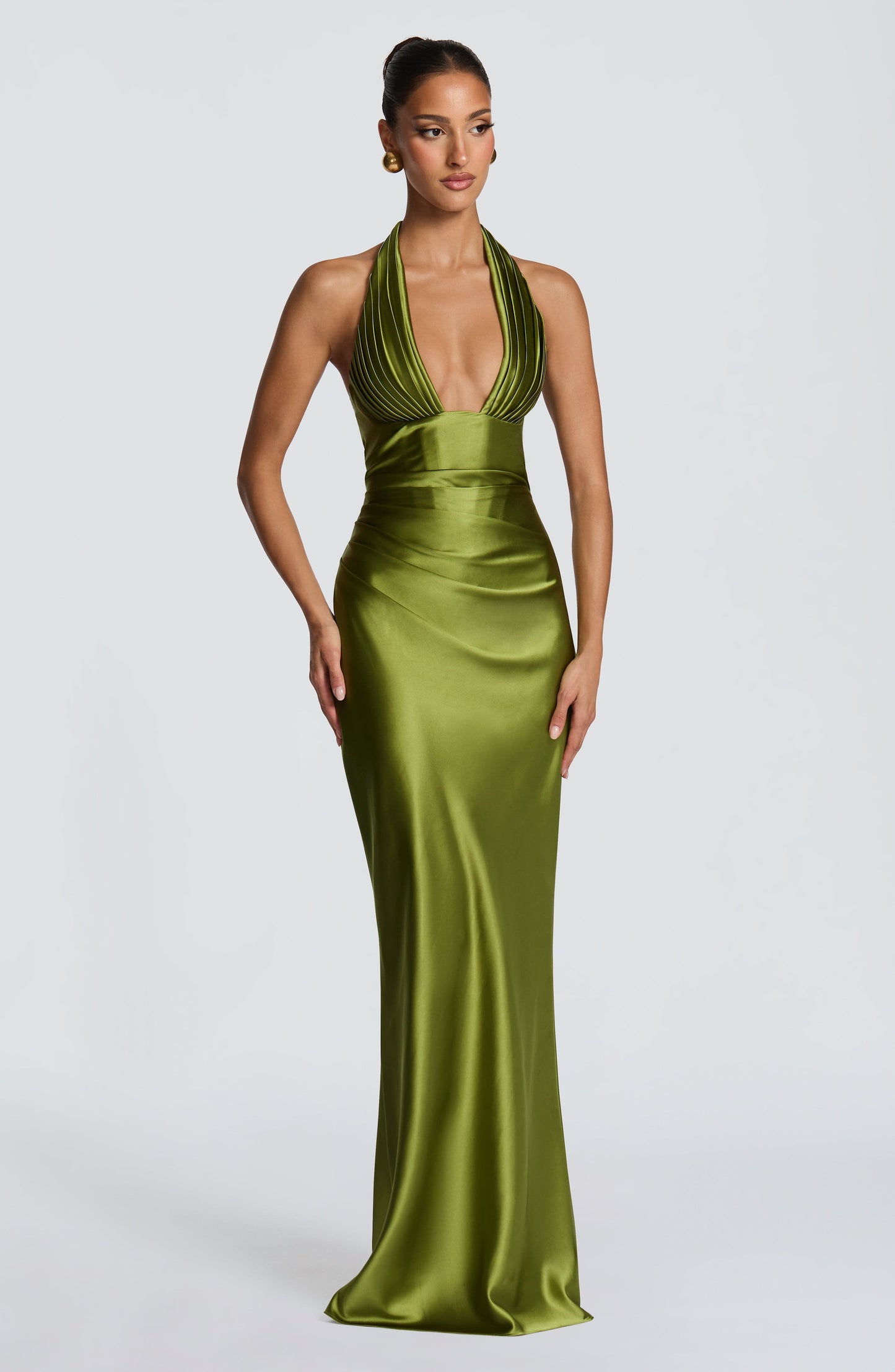 Vestido Maxi Elowen - Oliva