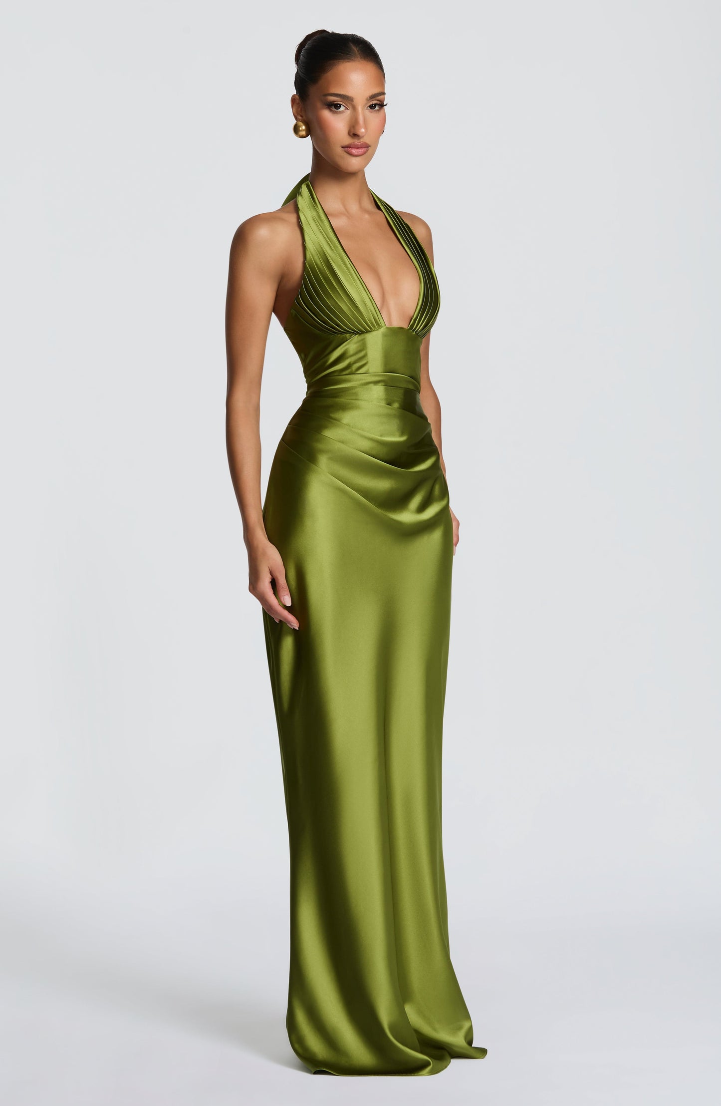 Vestido Maxi Elowen - Oliva