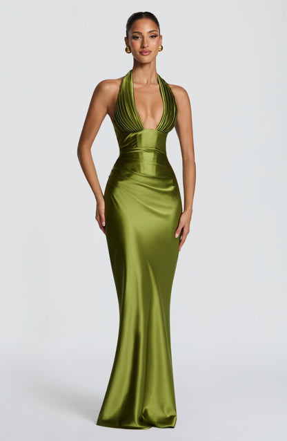 Vestido Maxi Elowen - Oliva