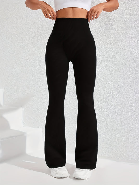 Calças de Yoga Sculptiva Luxe Sem Costuras com Textura Canelada