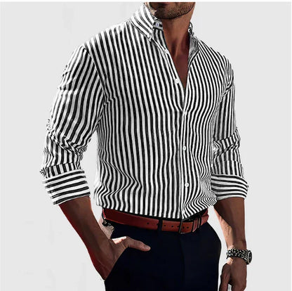 Camisa Prestige Listrada Elegante