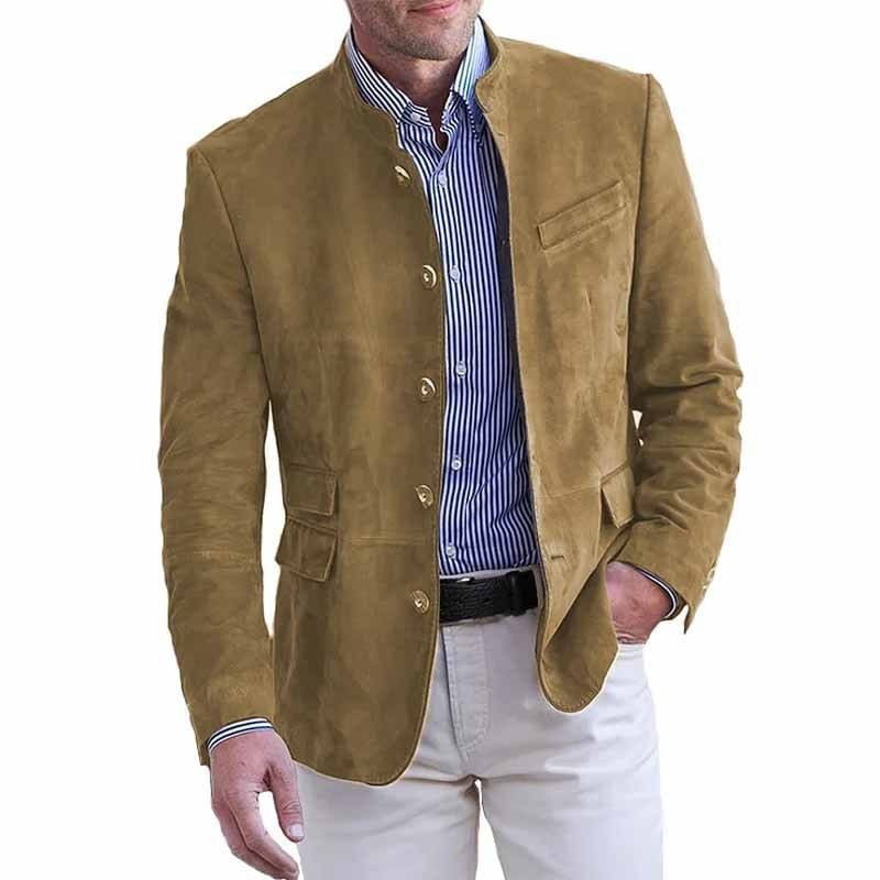 Blazer Prestige Alvaro com Acabamento Suede