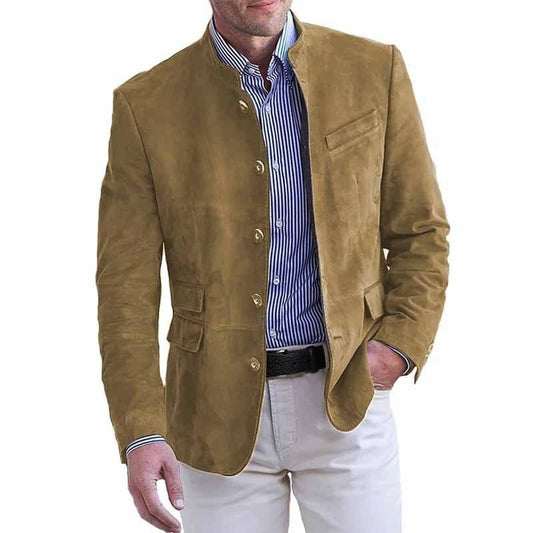 Blazer Prestige Alvaro com Acabamento Suede