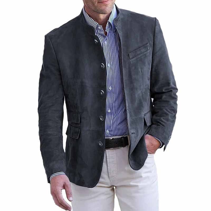 Blazer Prestige Alvaro com Acabamento Suede