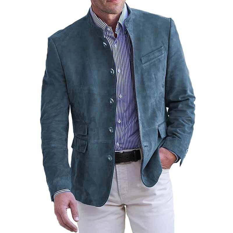 Blazer Prestige Alvaro com Acabamento Suede